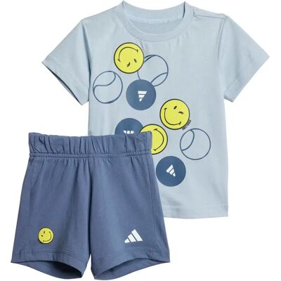 Babyset adidas X Smileyworld Summerset Bleu 0/3 mois Babyset adidas X Smileyworld Summerset Bleu 0/3 mois