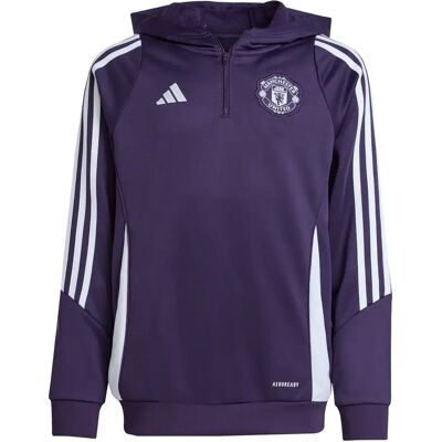 Adidas Manchester United kinder trainingsjack met capuchon Tiro 25 Violet 9/10 ans Adidas Manchester United kinder trainingsjack met capuchon Tiro 25 Violet 9/10 ans