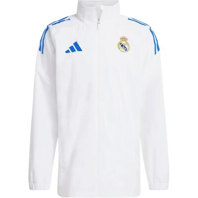 Adidas Buiten sportjack Real Madrid EU 2025/26 Blanc XL Adidas Buiten sportjack Real Madrid EU 2025/26 Blanc XL