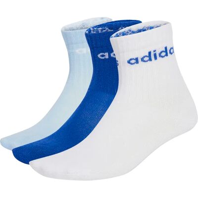 Kindersokken adidas Linear (x3) Blanc 28/30 Kindersokken adidas Linear (x3) Blanc 28/30