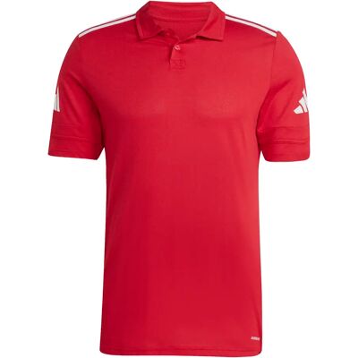 Katoenen polo adidas Squadra25 Rouge XS Katoenen polo adidas Squadra25 Rouge XS