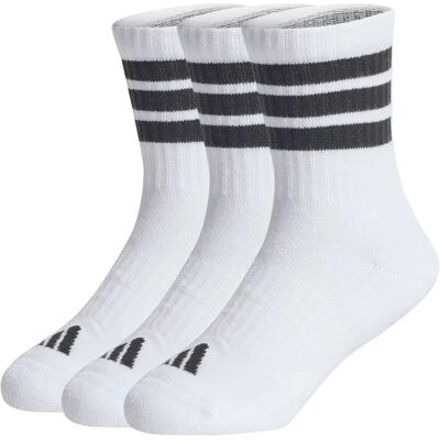 Gevoerde babysokjes adidas 3 stripes (x3) Blanc 22/24 Gevoerde babysokjes adidas 3 stripes (x3) Blanc 22/24