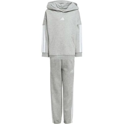 Kinder trainingspak adidas Essentials 3-Stripes Gris 7/8 ans Kinder trainingspak adidas Essentials 3-Stripes Gris 7/8 ans