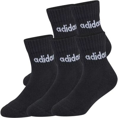 Baby sokken adidas Linear (x5) Noir 22/24 Baby sokken adidas Linear (x5) Noir 22/24