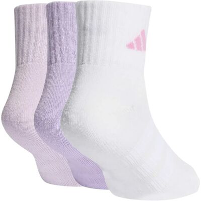 Gewatteerde sokken voor kinderen adidas (x3) Violet 34/36 Gewatteerde sokken voor kinderen adidas (x3) Violet 34/36