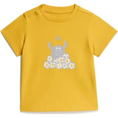 Baby T-shirt adidas Tiro_NSTERS Graphic Jaune 9/12 mois Baby T-shirt adidas Tiro_NSTERS Graphic Jaune 9/12 mois