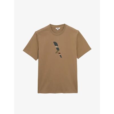 T-shirt Aigle Beige L T-shirt Aigle Beige L