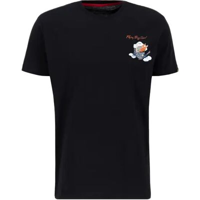 T-shirt Alpha Industries Flying Buzz SL Noir 2XL T-shirt Alpha Industries Flying Buzz SL Noir 2XL