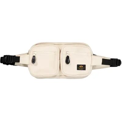 Fanny pack Alpha Industries Label Waist Blanc TU Fanny pack Alpha Industries Label Waist Blanc TU