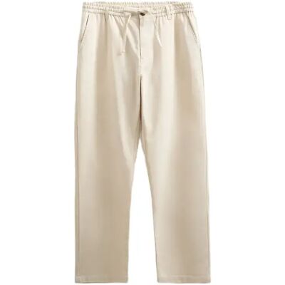 Pantalon van katoen, linnen en viscose Anerkjendt Jan Marron 2XL Pantalon van katoen, linnen en viscose Anerkjendt Jan Marron 2XL
