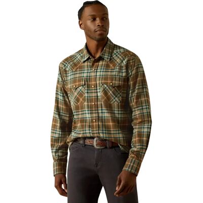Overhemd Ariat Henry Retro Vert M Overhemd Ariat Henry Retro Vert M