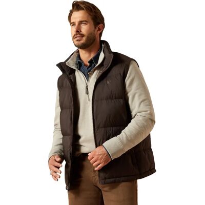 Mouwloze paardrijjas van dons Ariat UltraPuff Marron 2XL Mouwloze paardrijjas van dons Ariat UltraPuff Marron 2XL