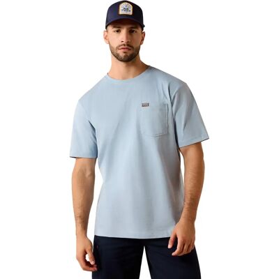 T-shirt Ariat Rebar Bleu S T-shirt Ariat Rebar Bleu S