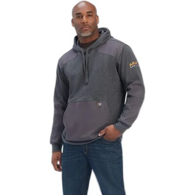 duracanvas sweatshirt met capuchon Ariat Rebar Workman Gris M duracanvas sweatshirt met capuchon Ariat Rebar Workman Gris M