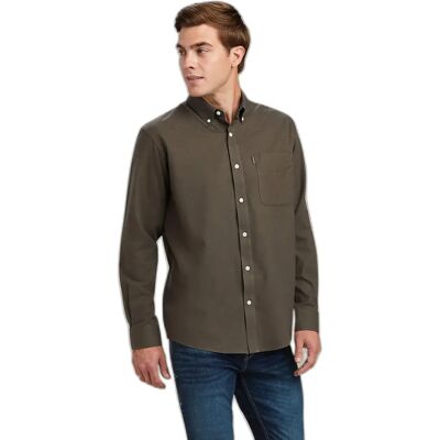 Shirt met lange mouwen Ariat Clement Gris S Shirt met lange mouwen Ariat Clement Gris S