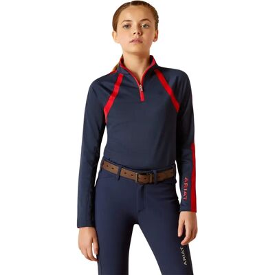 Meisjes-T-shirt Ariat Sunstopper 3.0 Bleu M Meisjes-T-shirt Ariat Sunstopper 3.0 Bleu M