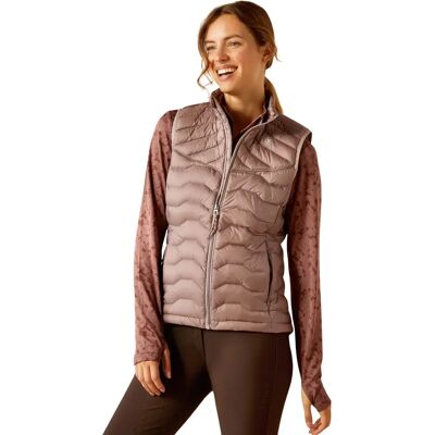Dames sleeveless paardrijdjas Ariat Ideal Violet L Dames sleeveless paardrijdjas Ariat Ideal Violet L