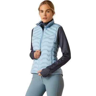 Dames sleeveless paardrijdjas Ariat Ideal Bleu L Dames sleeveless paardrijdjas Ariat Ideal Bleu L