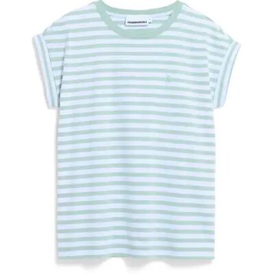Gestreept T-shirt Armedangels Idaara Vert S Gestreept T-shirt Armedangels Idaara Vert S