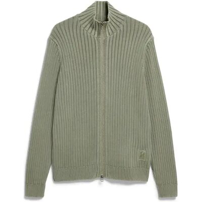 Sweatshirt met rits Pigment Armedangels Pigment Dye Vert M Sweatshirt met rits Pigment Armedangels Pigment Dye Vert M