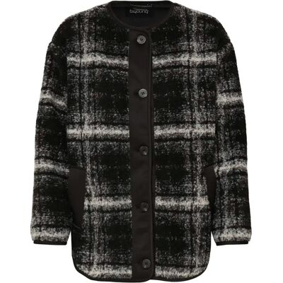 Gemixte wolblend damesjas b.young BYAlea Noir 36 Gemixte wolblend damesjas b.young BYAlea Noir 36