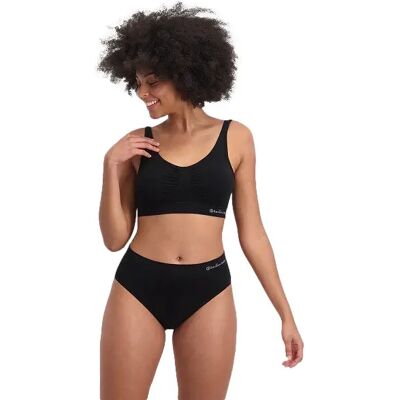 Slip lage taille vrouw Bamboo Basics Belle (x3) Noir L Slip lage taille vrouw Bamboo Basics Belle (x3) Noir L