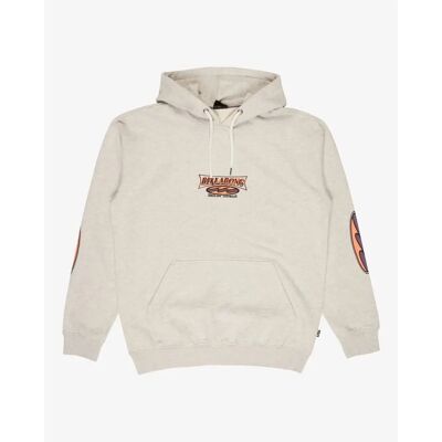 Katoenen sweatshirt met capuchon Billabong Burleigh Gris S Katoenen sweatshirt met capuchon Billabong Burleigh Gris S