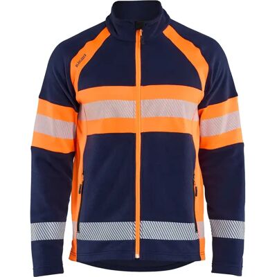 Hoge zichtbaarheid zip-up fleece Blaklader Bleu 4XL Hoge zichtbaarheid zip-up fleece Blaklader Bleu 4XL