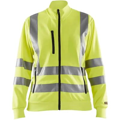 Vrouwen sweatshirt met hoge zichtbaarheid en ritssluiting Blaklader Jaune 3XL Vrouwen sweatshirt met hoge zichtbaarheid en ritssluiting Blaklader Jaune 3XL