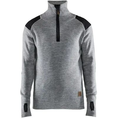 Wollen sweatshirt met ritskraag Blaklader Gris 2XL Wollen sweatshirt met ritskraag Blaklader Gris 2XL