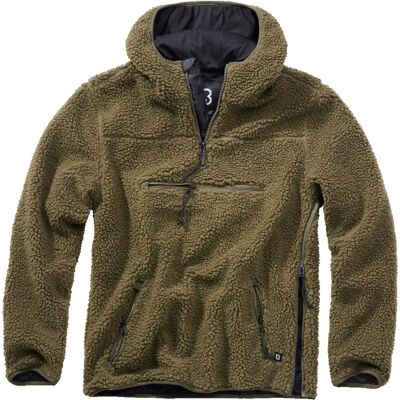 Fleece Brandit Teddy Worker Vert 7XL Fleece Brandit Teddy Worker Vert 7XL