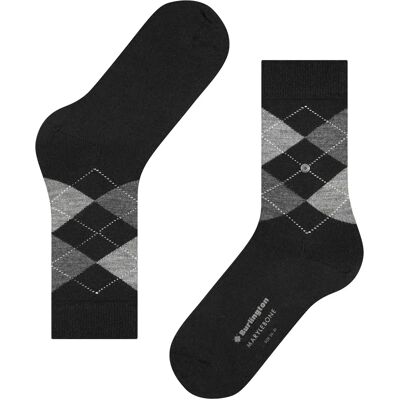 Damessokken Burlington Marylebone Noir 36/41 Damessokken Burlington Marylebone Noir 36/41
