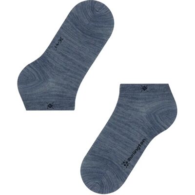 Lage damessokken Burlington Soho Vibes Bleu 36/41 Lage damessokken Burlington Soho Vibes Bleu 36/41
