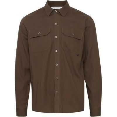 Shirt met lange mouwen Casual Friday Anton Marron S Shirt met lange mouwen Casual Friday Anton Marron S