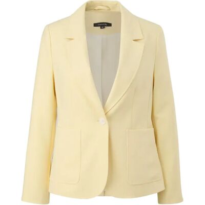 Viscose mix blazer dames COMMA Jaune 44 Viscose mix blazer dames COMMA Jaune 44