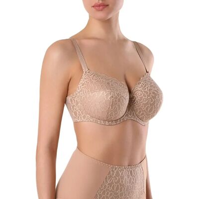 Vrouwenbeha Conte Elegant Voile Rb5025 Beige 75D Vrouwenbeha Conte Elegant Voile Rb5025 Beige 75D