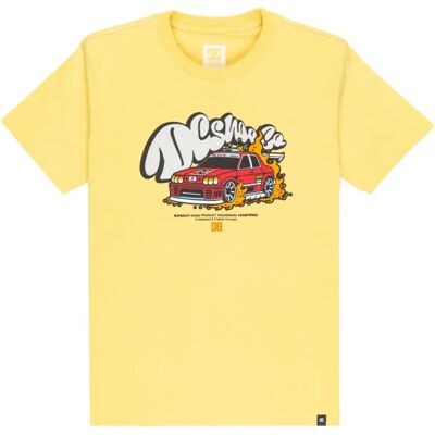 T-shirt kind DC Shoes Tire Fire Jaune 14 ans T-shirt kind DC Shoes Tire Fire Jaune 14 ans