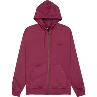 Hooded sweatshirt met rits DC Shoes Lowcase Rouge XL Hooded sweatshirt met rits DC Shoes Lowcase Rouge XL