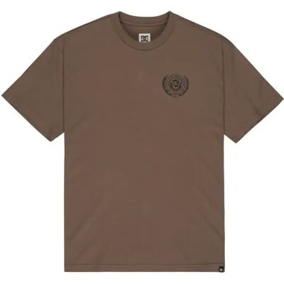 T-shirt DC Shoes Honor Badge Marron M T-shirt DC Shoes Honor Badge Marron M