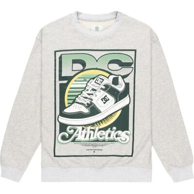 Sweatshirt DC Shoes Manteca Tribute Gris S Sweatshirt DC Shoes Manteca Tribute Gris S