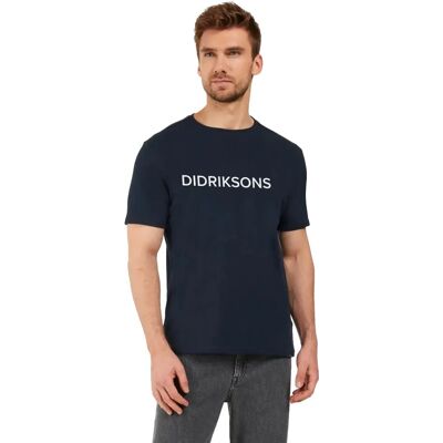 T-shirt Didriksons Harald D Bleu M T-shirt Didriksons Harald D Bleu M