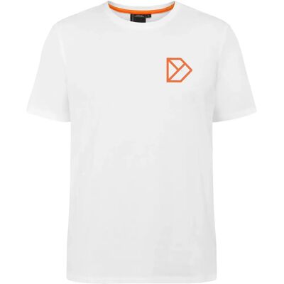 Katoenen T-shirt Didriksons Harald See You Outside Blanc XS Katoenen T-shirt Didriksons Harald See You Outside Blanc XS
