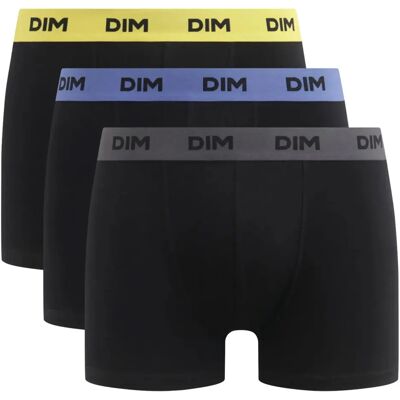 Set van 3 Boxer DIM Mix&Colors Noir L Set van 3 Boxer DIM Mix&Colors Noir L