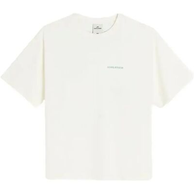 T-shirt Diverse CLTN Check Blanc S T-shirt Diverse CLTN Check Blanc S