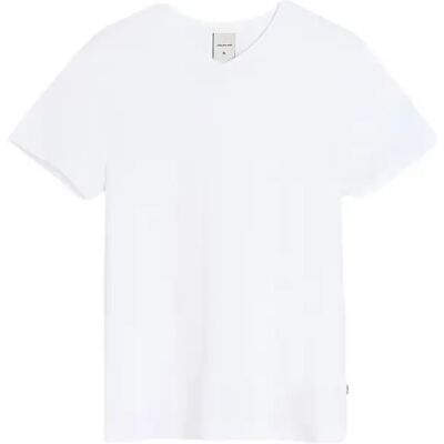T-shirt met V-hals Diverse 263 Blanc XL T-shirt met V-hals Diverse 263 Blanc XL