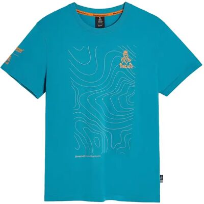 T-shirt Diverse DKR Map Bleu L T-shirt Diverse DKR Map Bleu L