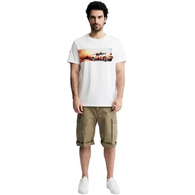 T-shirt Diverse DKR Ride B Blanc L T-shirt Diverse DKR Ride B Blanc L