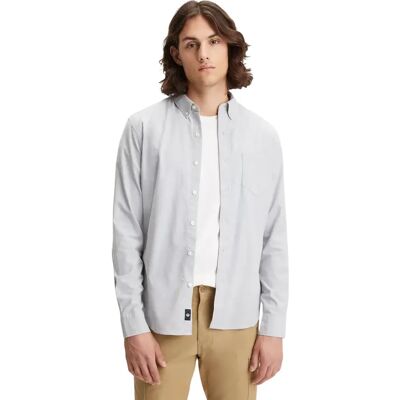 Oxford shirt Dockers T2 Gris L Oxford shirt Dockers T2 Gris L