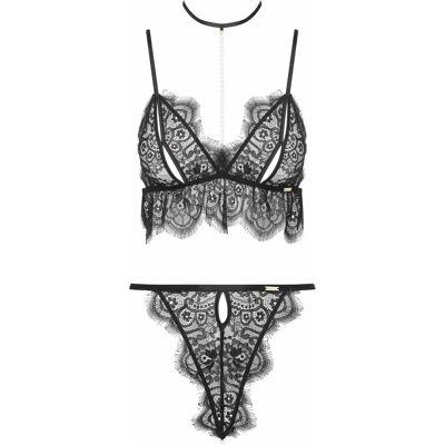Tweedelige set voor dames Esotiq Perhaps Noir S/M Tweedelige set voor dames Esotiq Perhaps Noir S/M