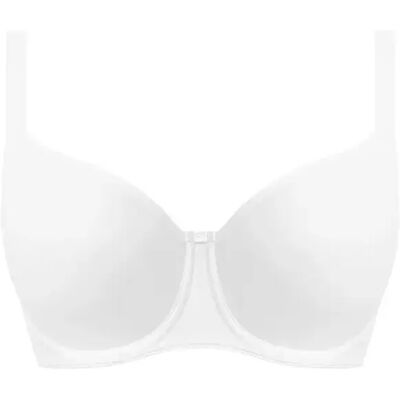 Naadloze beugel-balconnet bh voor dames Fantasie Smoothing Blanc 85G Naadloze beugel-balconnet bh voor dames Fantasie Smoothing Blanc 85G